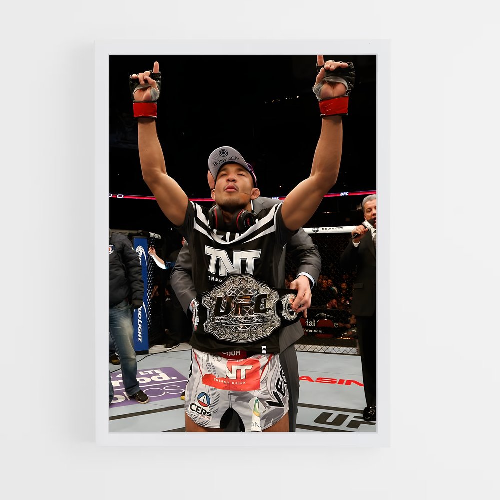 Poster La Victoire d'Aldo – affiche MMA (vue 3)